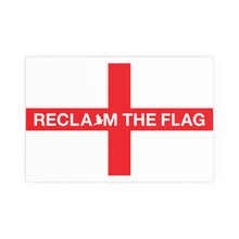 Reclaim the Flag England Portrait and Landscape Poster