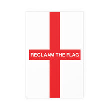 Reclaim the Flag England Portrait and Landscape Poster