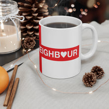 Love Thy Neighbour England Flag Mug