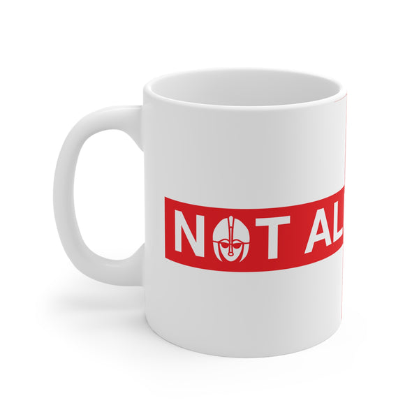 Not All Angles England Flag Mug