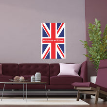 Refugees Welcome Union Jack Portrait and Landscape Poster