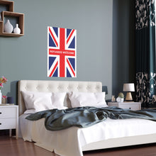 Refugees Welcome Union Jack Portrait and Landscape Poster