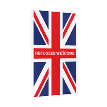 Refugees Welcome Union Jack Poster