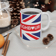 Love Thy Neighbour Union Jack Flag Mug