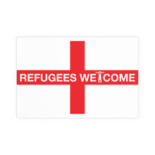 Refugees Welcome England Portrait and Landscape Poster