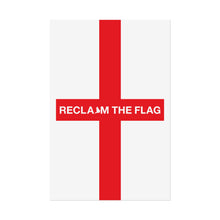 Reclaim the Flag England Poster