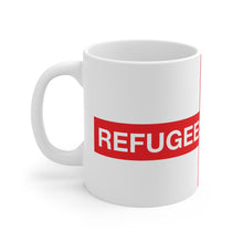 Refugees Welcome England Flag Mug