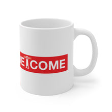Refugees Welcome England Flag Mug