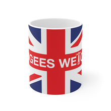 Refugees Welcome Union Jack Flag Mug