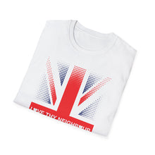 Love thy Neighbour Union Flag White T-Shirt