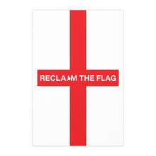 Reclaim the Flag England Portrait and Landscape Poster