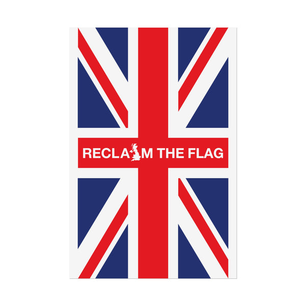 Reclaim the Flag Union Jack Poster