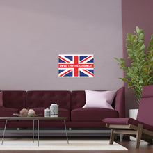 Love Thy Neighbour Union Jack Portrait and Landscape Poster