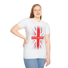 Love thy Neighbour Union Flag White T-Shirt
