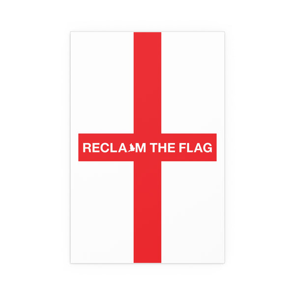 Reclaim the Flag England Portrait and Landscape Poster
