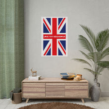 Love Thy Neighbour Union Jack Poster