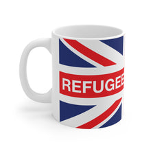 Refugees Welcome Union Jack Flag Mug