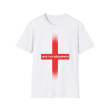 Love thy Neighbour White England T-Shirt