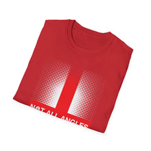 Not All Angles England Flag Blue/Black/Green/Red T-Shirt