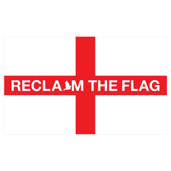 Reclaim the Flag England Flag  (M: 150 cm x 90 cm)