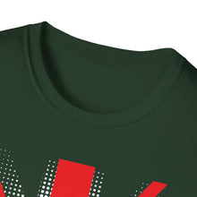 Love thy Neighbour Blue/Black/Green/Red Union Flag T-Shirt