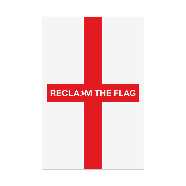 Reclaim the Flag England Poster