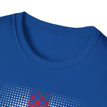 Love thy Neighbour England Flag Blue/Black/Green/Red T-Shirt