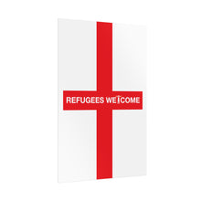 Refugees Welcome England Poster
