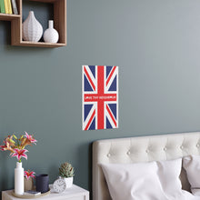 Love Thy Neighbour Union Jack Portrait and Landscape Poster