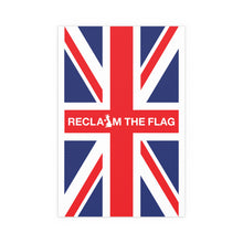 Reclaim the Flag Union Jack Portrait and Landscape Poster